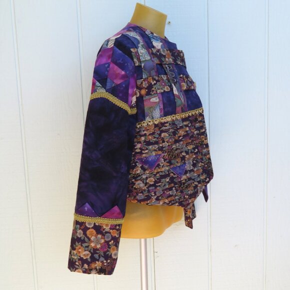 Artisan custom quilted jacket - Picture 2 of 15